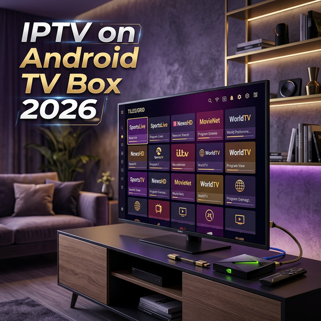 IPTV on Android TV Box 2026