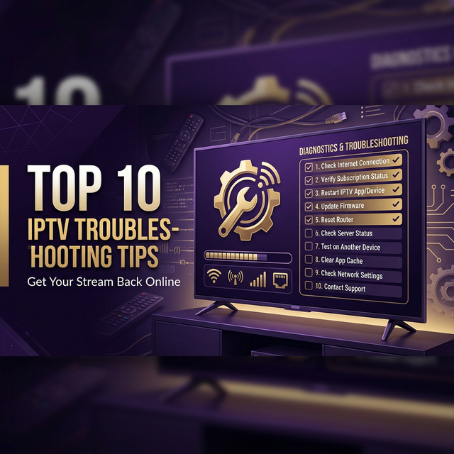 IPTV Troubleshooting Fix Problems
