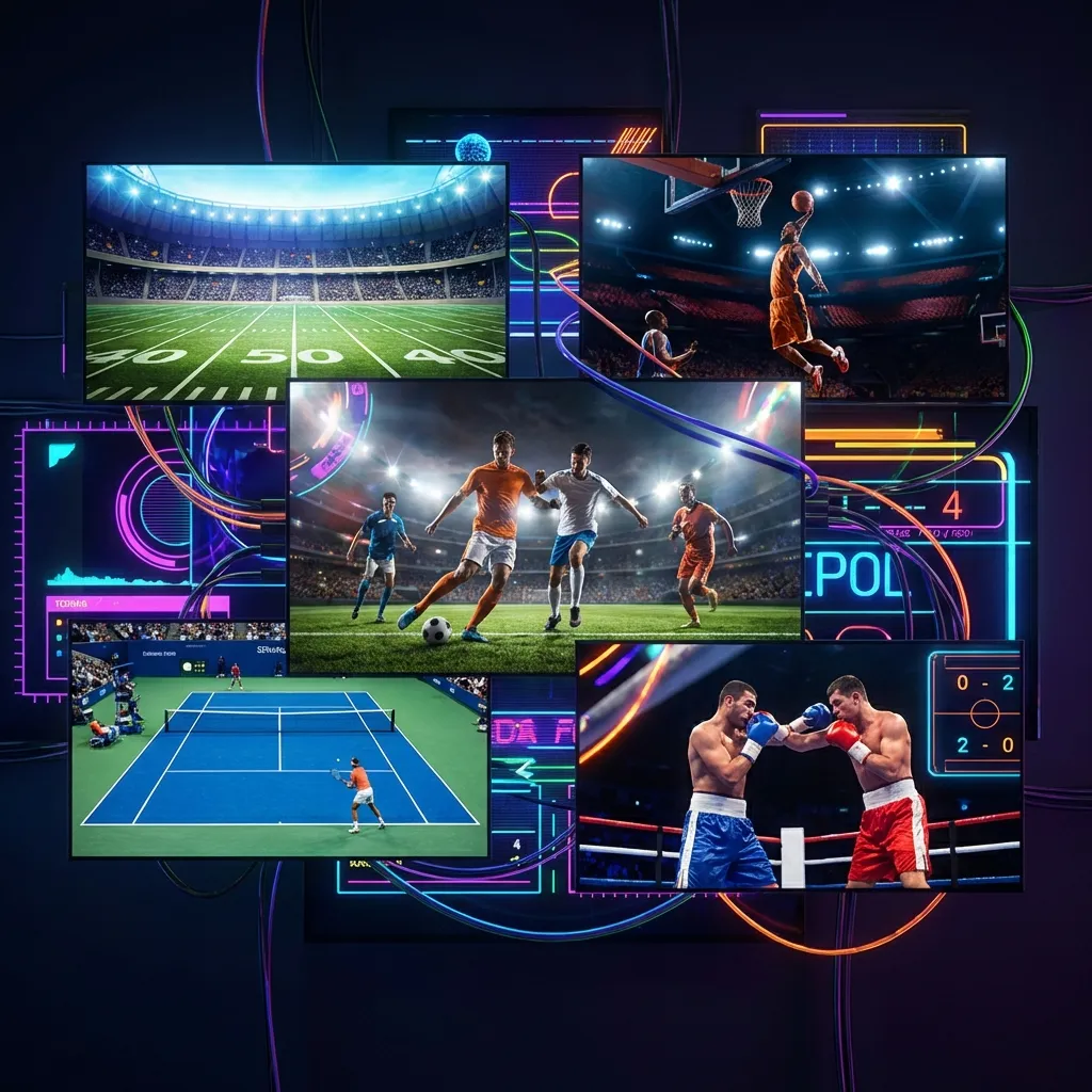 Live Sports Channels - Football, Basketball, Tennis, Boxing, Soccer